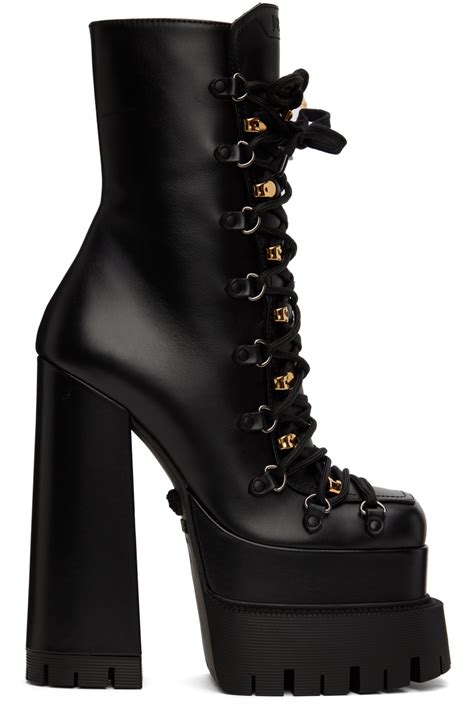 versace 100ml boots|Versace boots platform.